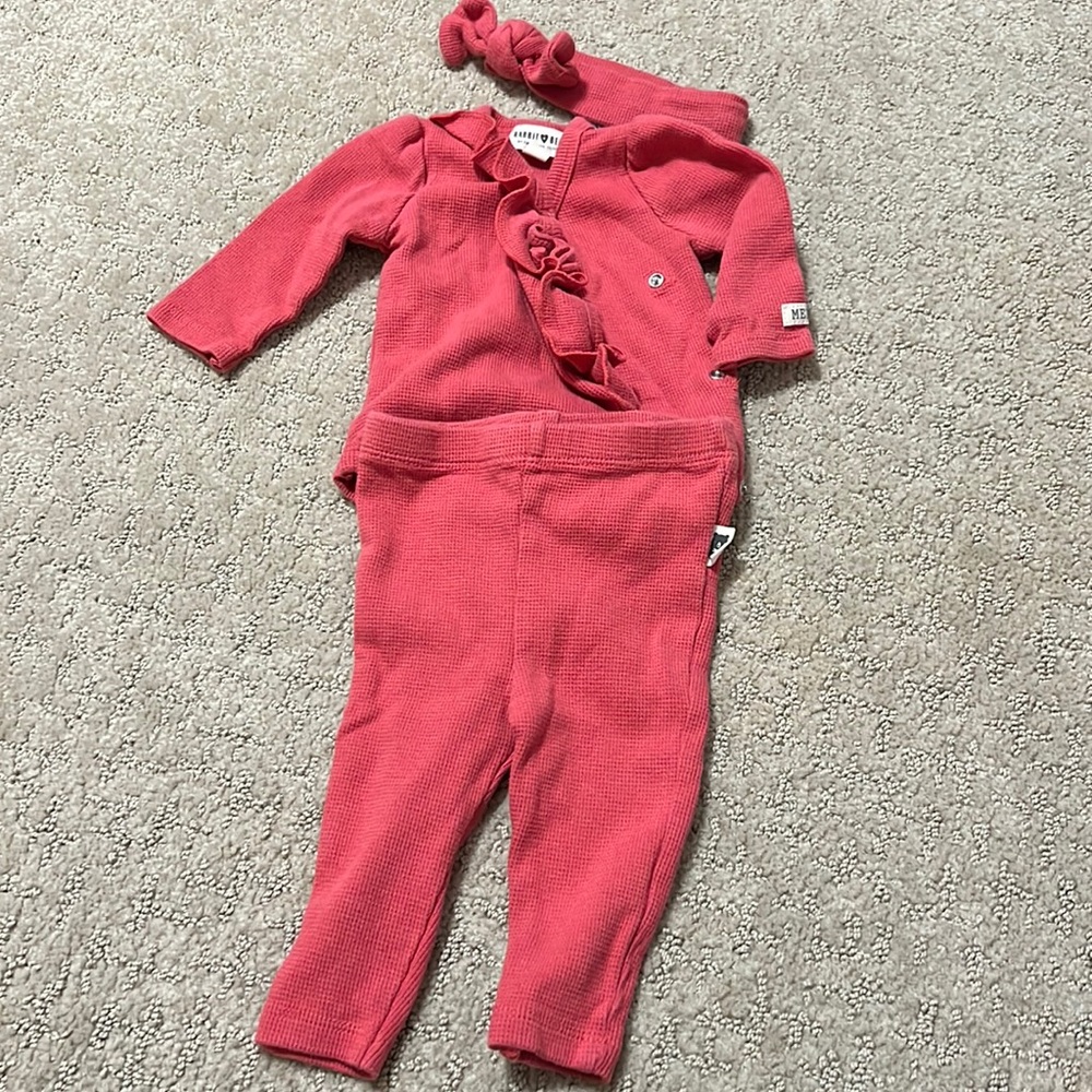 Rabbit +Bear 100% Organic cotton Set